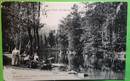 Delcampe - Le Tarn,2e Série,  BURLATS Près Castres : Laveuses Au Bord De L'Agout, Lavandiere Ed Labadie - Castres