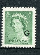 Canada MNH 1953 OVERPRINTED - Aufdrucksausgaben