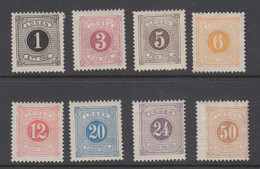 Sweden Postage Due - Lot Perforation 13 Mint Hinged * - Portomarken
