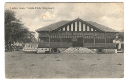 SINGAPORE Ladies Lawn Tennis Club Koh & Co. C. 1910 - Singapore