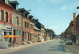 Cpa De Tôtes - La R.N. Paris-Dieppe - Les Commerçants - - Totes