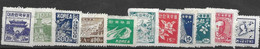 South Korea 11 Stamps From Early Years Mint Hinged * For 10cts A Stamp - Corea Del Sud