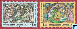 Sri Lanka Stamps 2021, Christmas, MNH - Sri Lanka (Ceilán) (1948-...)