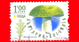 BULGARIA - Usato - 2014 - Funghi - Mushrooms - Russula Wirescens - 1.00 - Used Stamps