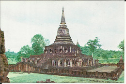 Wat Changlom Muang Srisachanalaya ; วัดช้างล้อมเมืองศรีสัชนาลัย ; Wạd Cĥāng L̂xm Meụ̄xng ṣ̄rīs̄ạchnālạy - Thaïlande