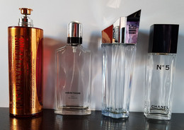 4 Flacons Parfum Vaporisateur  " XXXXXXXXXXX - Flacons Vides Collection - Bottles (empty)