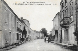 82)   MONTAIGU Du QUERCY  -   Avenue De Tournon - Montaigu De Quercy