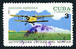 Cuba Kuba 1968 Antonov An-2 (Colt) Civil Activities Of Military Forces (Yvert 1262, Michel 650, St Gibbons 1618) - Aerei