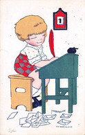 Illustrateur Enfant :     Wanasek    Bureau école . Un Bon élève    ( Bte A)   (voir Scan) - 1900-1949