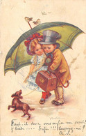 Illustrateur Enfant :    Enfants  Haute Forme Parapluie  Chien    ( Bte A)   (voir Scan) - 1900-1949