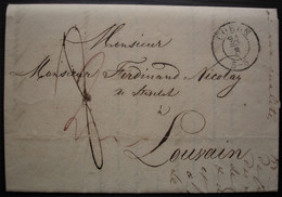 Coeln Cologne 1841 Facture De Schultz & Scheidt Pour Louvain, Belgique - [1] Precursores