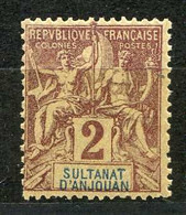 ANJOUAN -- N° 2 * NEUF Ch. - Unused Stamps