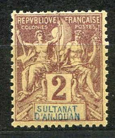 ANJOUAN -- N° 2 * NEUF Ch. - Unused Stamps
