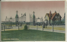 PICKERING PARK - HULL - YORKSHIRE - 1921 - BEAUTIFUL GATES - Hull