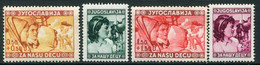 YUGOSLAVIA 1940 Child Welfare MNH / **.  Michel 418-21 - Nuevos