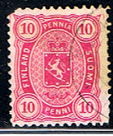 F 100 // YVERT 22 (att. Coin Haut Gauche) // 1885 - Used Stamps