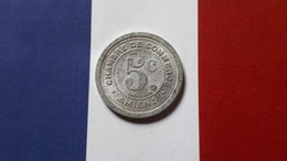FRANCE AMIENS 5 CENTIMES NECESSITE 1921 CHAMBRE DE COMMERCE - Monétaires / De Nécessité