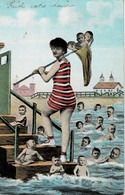 Carte Avec Bébés Circulée En 1909 - Bébés