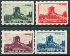 YUGOSLAVIA 1939 King Alexander Death Anniversary MNH / **.  Michel 389-402 - Nuovi