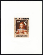 WALLIS & FUTUNA(1991) "Jean" By Renoir. Deluxe Sheet. Scott No 410, Yvert No 411. Lovely! - Sin Dentar, Pruebas De Impresión Y Variedades