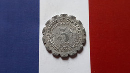 FRANCE REGION PROVENCALE 5 CENTIMES NECESSITE 1921 CHAMBRE DE COMMERCE - Monétaires / De Nécessité