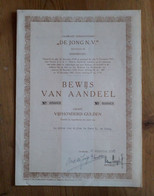 NV De Jong - Dordrecht - 1948 - Autres & Non Classés
