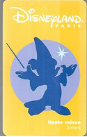 PASS--DISNEYLAND-1998-MICKEY ENFANT--V°-SPEOS-98032M-Valide Le Groupe Scolaire- TBE - Disney-Pässe