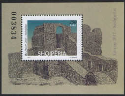Albania - CEPT Europa Places And Castles MS (L176) - 2017