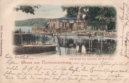 Gruss Aus Neubrandenburg. Am Kropf Mit Aussicht Auf Belvedere. 1901. - Neubrandenburg