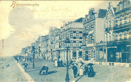 BELGIQUE BLANKENBERGE BLANKENBERGHE LA DIGUE DE MER BELLE ANIMATION LES SUPERBES VILLAS EN 1903 - Blankenberge