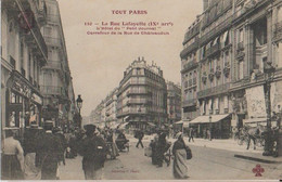 75 Paris Rue Lafayette Carrefour Rue De Chateaudun L'hotel Du Petit Journal -a64 - Arrondissement: 09