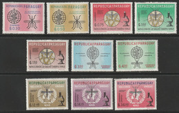 Paraguay 1962 Sc 674-83  Set MNH** - Paraguay