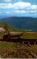 New Hampshire White Mountains View Looking East Showing Cog Railway - White Mountains