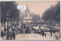 PARIS XI EME- PLACE DE LA REPUBLIQUE-  ELD 732 - Arrondissement: 11