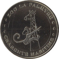 2015 MDP356 - LES MATHES - Zoo De La Palmyre 2 (girafe Et Mascotte ) / MONNAIE DE PARIS - 2015