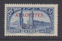 Alaouites, Scott 37 (Yvert 34), MLH - Nuevos