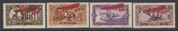 Alaouites, Scott C9-C12 (Yvert PA9-PA12), MLH - Neufs