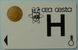 FRANCE - Bull Chip - Smartcard - Cea Cesta H - Security Badge Access Key - Used - Ad Uso Interno
