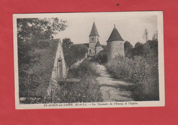 ST - AUBIN - SUR - LOIRE                  La Chaussée De L'étang Et L'église               71 - Ohne Zuordnung