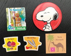 Lot De 5 Magnets Divers - Sonstige & Ohne Zuordnung