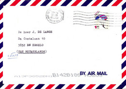 ISRAËL. N°1308 De 1996 Sur Enveloppe Ayant Circulé. Parapente. - Parachutting