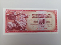 Billete De Yugoslavia De 100 Dinara, Año 1981, UNC - Joegoslavië