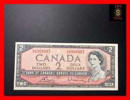 CANADA  2 $  1954  P. 76  "sig. Bouey - Rasminsky"     AU +   [MM-Money] - Canada