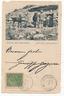 1906 GRECIA CARTOLINA DAGLI SCAVI  PIREO LABIRINTO - Grecia