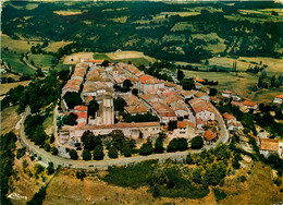 Tournon D'agenais * Vue Panoramique Aérienne Du Village - Tournon D'Agenais