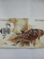 COMORES COELACANTHE 50U UT - Comoren