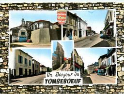 Tombeboeuf * Souvenir Et Bonjour De La Commune * Cpa 5 Vues * Poste Ptt , Rue * Débit De Tabac Tabacs - Andere & Zonder Classificatie