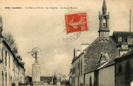 Loudéac * éolienne * La Maison D'arrêt , Le Grand Moulin Et La Chapelle * Rue * Molen Moulin à Vent - Loudéac