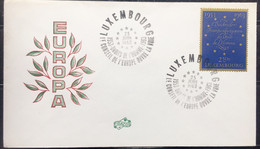 LUXEMBOURG 1963, EUROPA ,PRIVATELY PRINTED ISSUED,FDC - Storia Postale