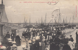 (208)  CPA  Port Louis  La Cale De Locmalo  Un Jour De Regates - Port Louis